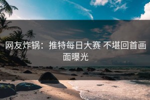 网友炸锅：推特每日大赛 不堪回首画面曝光