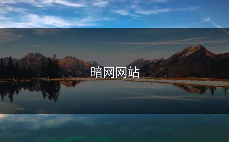 暗网网站 暗网网站